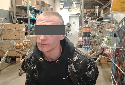 При задержании повёл себя как собака